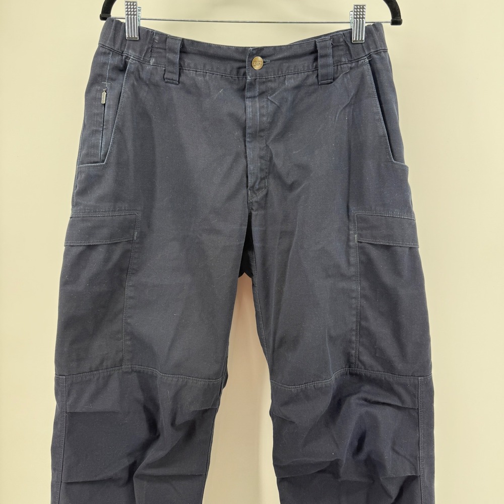 Vertx Original Tactical Pants Mens 32x30 Navy Blue Ripstop Cargo VTX8000NV